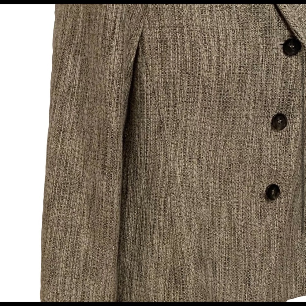 Jones NEW YORK Suit Jacket Gold & Black 8P - Picture 3 of 6